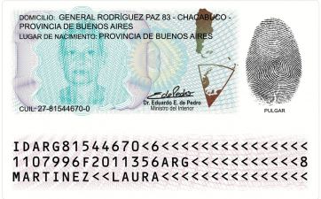 Nación presentó el nuevo DNI que incluye una actualización del mapa bicontinental argentino