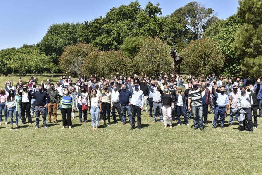 Abad reunió a la Quinta radical en General Madariaga