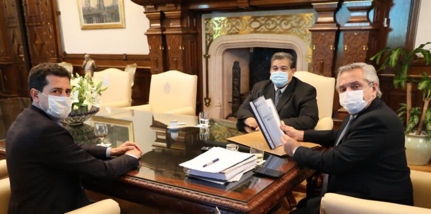 Intendente peronista en la mesa de Alberto