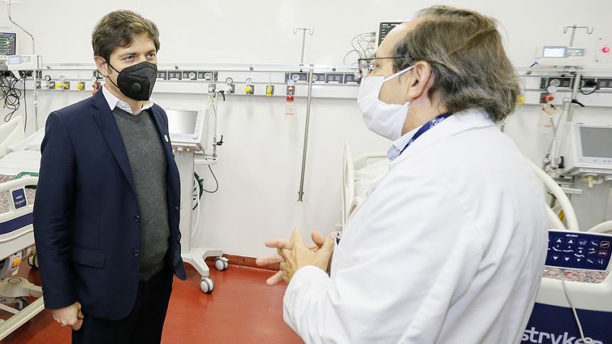 Kicillof no ve la hora de empezar la vacunación
