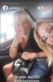 Yanina Latorre vacunó a su mamá en Miami y expresó su felicidad: “Le salvamos la vida”
