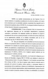Nueva resolución de la Corte: cómo sigue el trabajo de la Justicia bonaerense