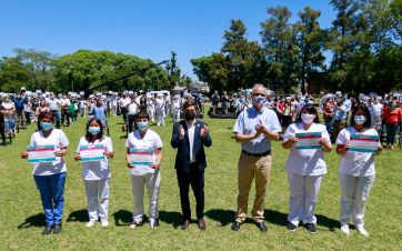 Kicillof repudió la “campaña antivacuna”: “Han llegado a decir que era veneno”