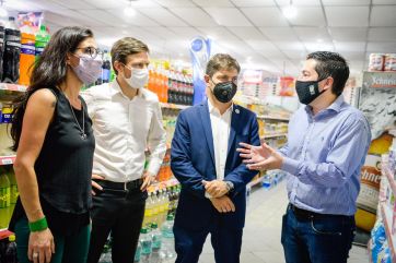 En distrito peronista, Kicillof presentó programa de precios referenciales