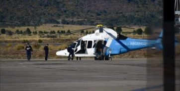 Alberto llegó a Chubut en medio de protestas: se vivieron momentos de tensión