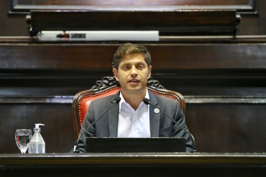 Kicillof envió a Diputados la moratoria impositiva y el régimen simplificado de IIBB