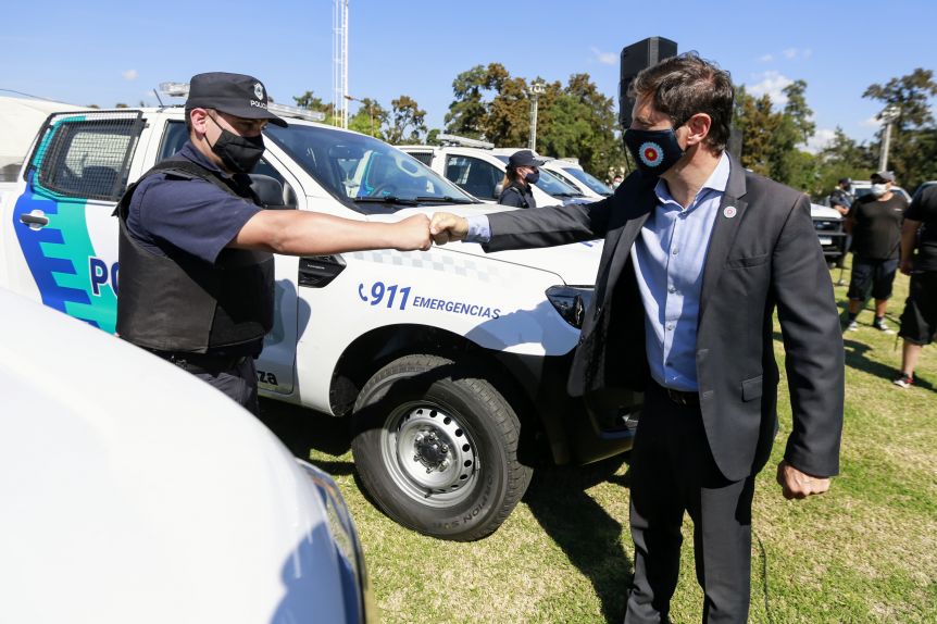 Kicillof: “Estamos dotando a nuestra policía de las herramientas necesarias para prevenir y combatir el delito”