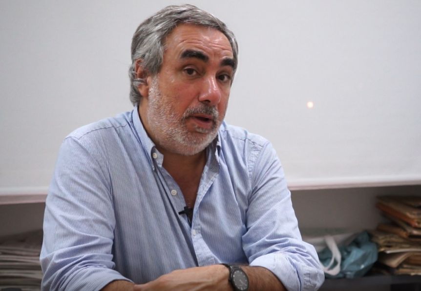 Reapareció Miguel Fernández y llevó tranquilidad con un saludo por el aniversario del municipio