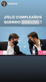 “¿Querés ser mi novio?”: la respuesta de Bianco al particular saludo por su cumpleaños