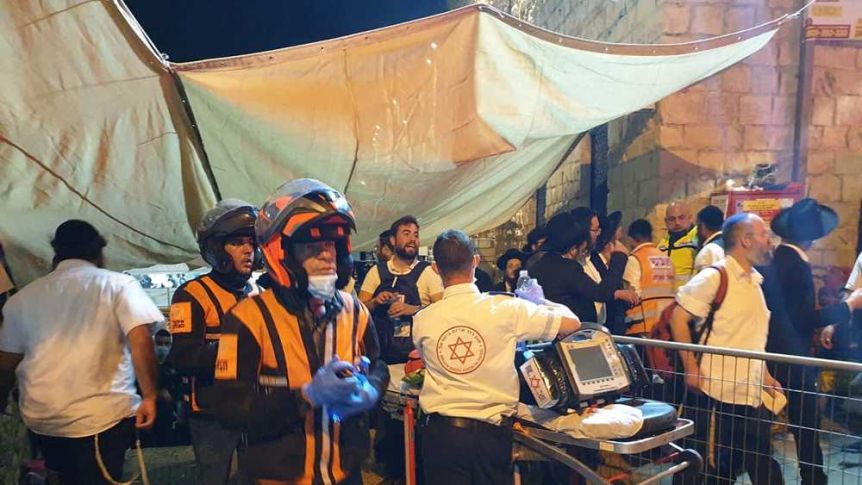 Más de 40 muertos y cien heridos durante una peregrinación en Israel