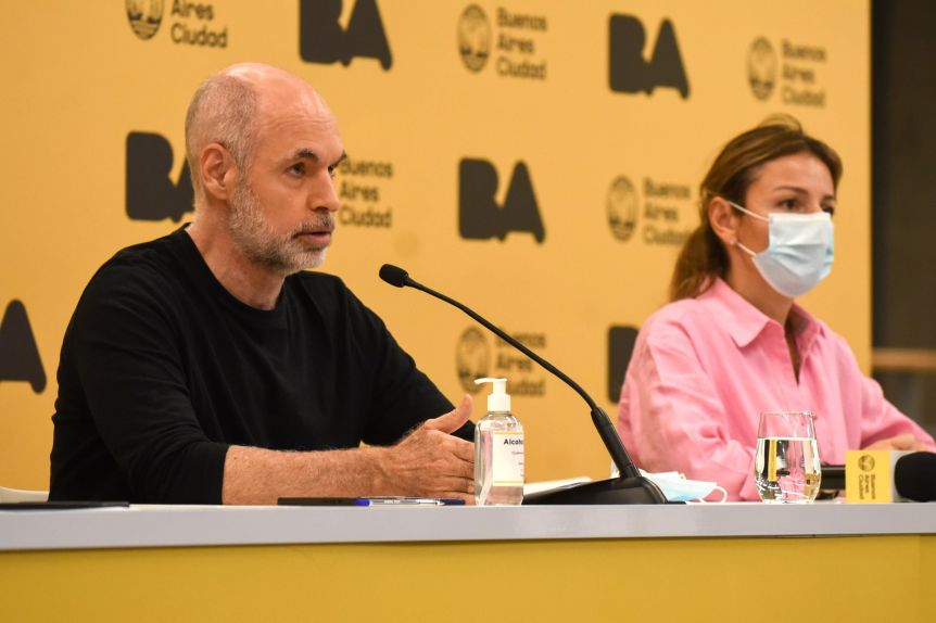 Larreta mantiene la presencialidad en las escuelas, pese al anuncio de Alberto