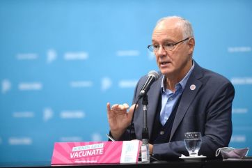 Gollan valoró el descenso de casos y estableció un nuevo indicador de referencia