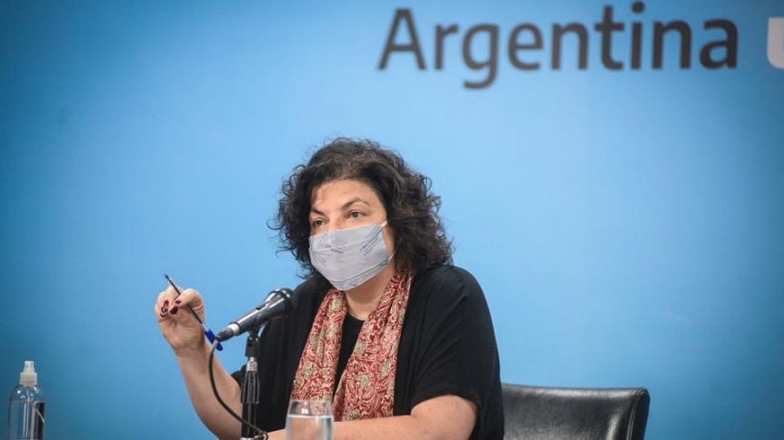 Vizzotti reconoció que se detuvo el aumento exponencial de casos y se refirió a la AstraZeneca