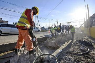 Plan de Modernización: Cascallares y Alexis Guerrera recorrieron el bajo nivel de San Martín