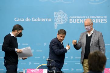 Kicillof se vuelve a apegar a las restricciones de Nación y pidió 