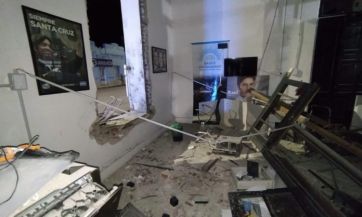 Analizan cámaras para dar con responsables del ataque con explosivo en local del FdT