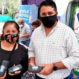 Referente del Frente de Todos hace pie en su distrito con una campaña de salud visual 