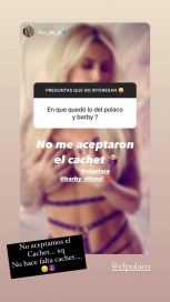 Barby Silenzi explicó por qué no hubo un permitido con Flor Peña