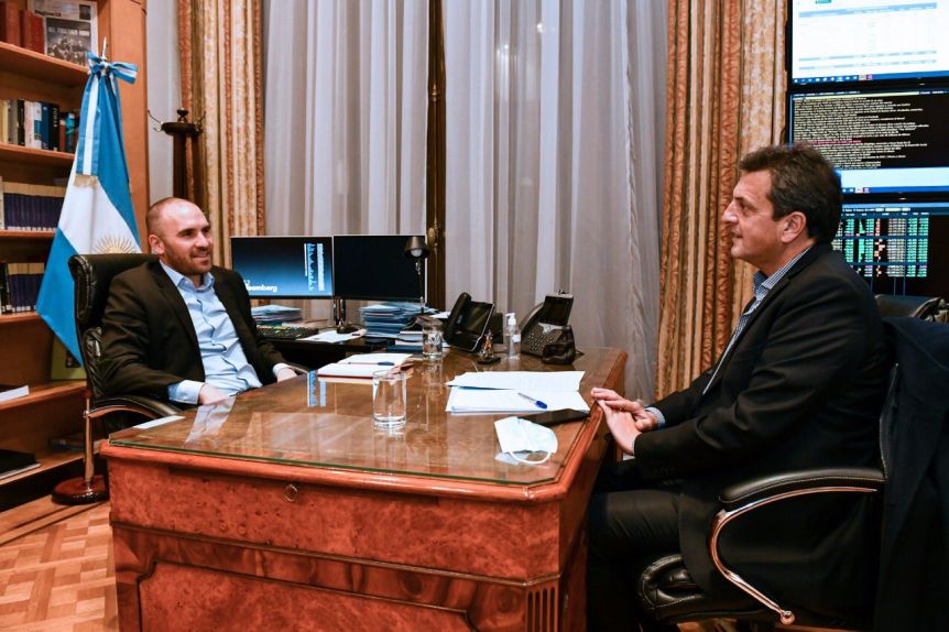 Antes de su gira estadounidense, Massa se reunió con Guzmán