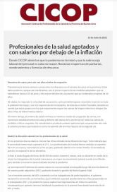 Más reclamos a Provincia: gremios de médicos y docentes critican las nuevas aperturas