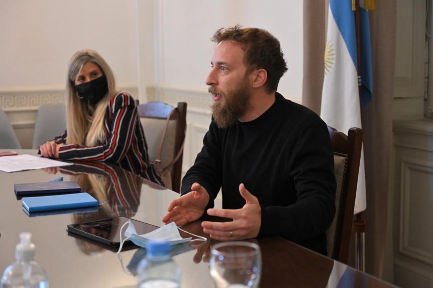 Otermín se reunió con jóvenes industriales bonaerenses