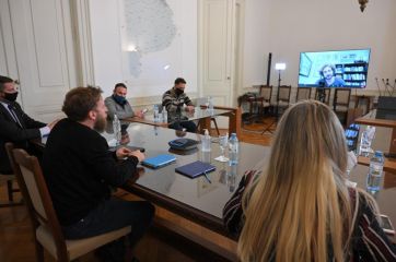 Otermín se reunió con jóvenes industriales bonaerenses