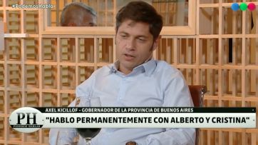 Kicillof afirmó que el objetivo del plan de vacunación 