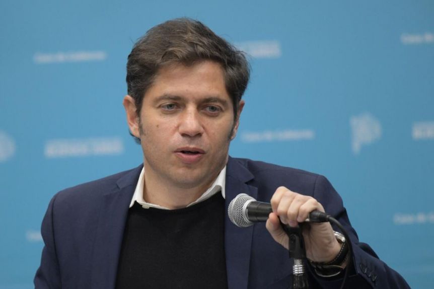 Kicillof anunció que se extiende la vacunación libre a mayores de 45 años
