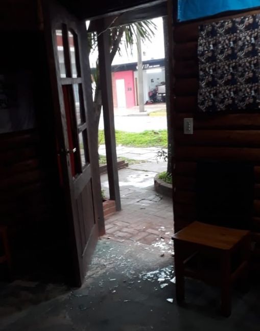 Vandalizaron otra unidad básica en el interior bonaerense