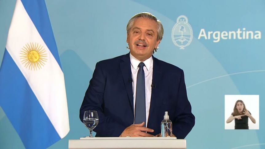 Coronavirus: el Presidente anunció un plan de