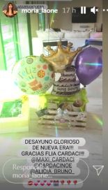 Las sorpresas que recibió Moria Casán en su cumpleaños