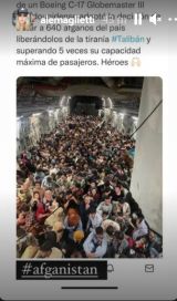 Los famosos  opinaron sobre la situación en Afganistán
