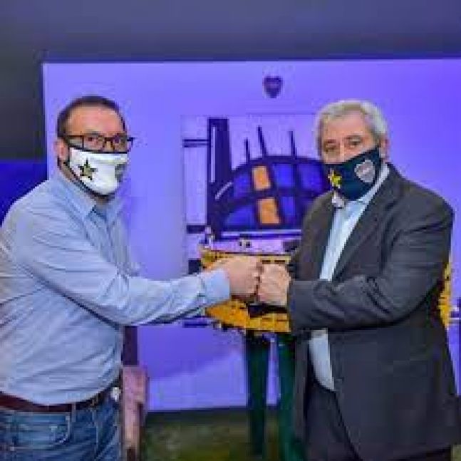 Destacan en Boca la tarea de un senador bonaerense en favor del deporte