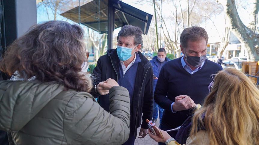 Juntos desplegó toda su artillería con la llegada de Larreta para respaldar a Posse