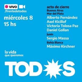 Con un triple acto en simultáneo, el Frente de Todos cierra campaña en tierras PRO
