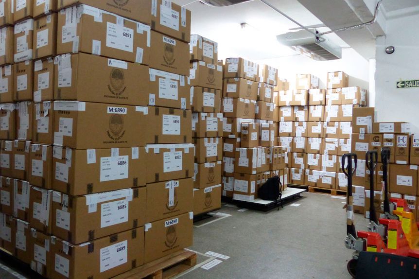 Ya está en marcha el operativo de despliegue de más de 100.000 urnas en todo el país