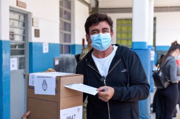 Cómo fue el momento de la votación para los intendentes