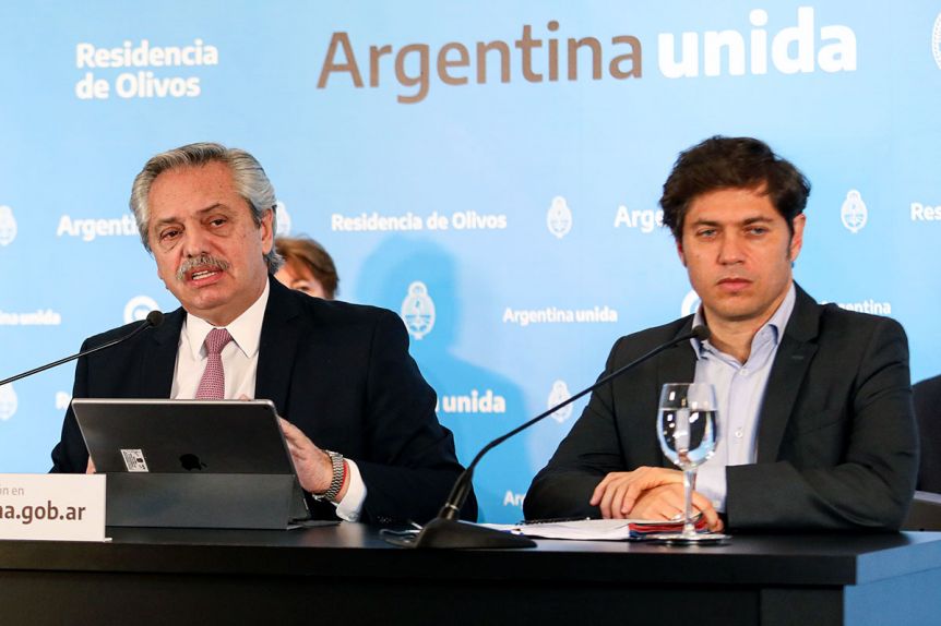 Alberto Fernández desembarca en el sur del Conurbano con el acompañamiento de Kicillof