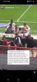 El festejo de gol que conmovió a Facundo Manes