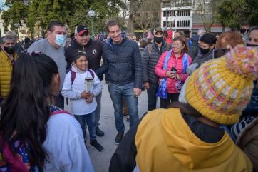 Junto a Montenegro, Santilli pasa el fin de semana en Mar del Plata