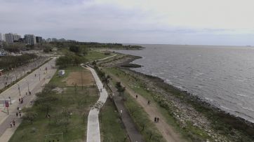 Vicente López estrena nuevo tramo de bicisenda en el Paseo de la Costa
