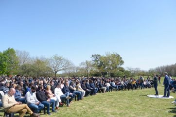 Con Garro y Abad, Juntos presentó la lista unificada de candidatos en La Plata