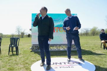 Con Garro y Abad, Juntos presentó la lista unificada de candidatos en La Plata