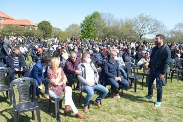 Con Garro y Abad, Juntos presentó la lista unificada de candidatos en La Plata