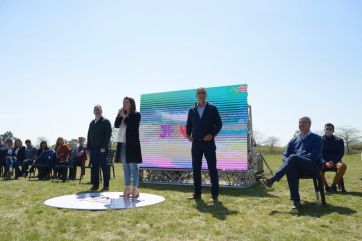 Con Garro y Abad, Juntos presentó la lista unificada de candidatos en La Plata