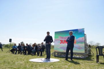 Con Garro y Abad, Juntos presentó la lista unificada de candidatos en La Plata