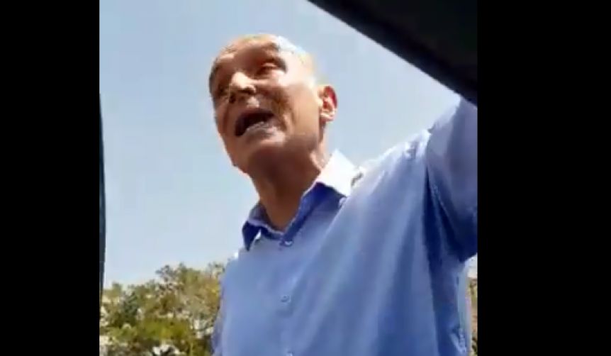 Candidato bonaerense perdió los estribos por los piquetes