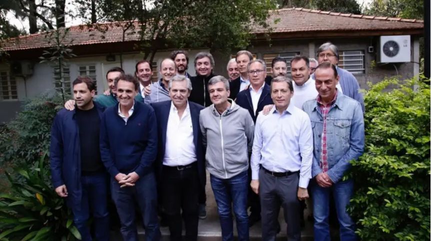 “Estar en la calle y militar”: el mensaje de la reunión entre Alberto, intendentes y Kicillof