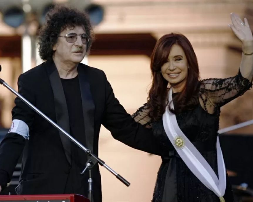 Con un video de los '70, Cristina saludó a Charly por su cumpleaños