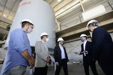Con eje en la producción, Kicillof volvió a visitar el Conurbano